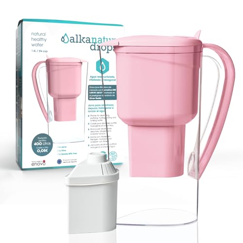 Alkaline Water Filter Pitcher Removes Fluoride