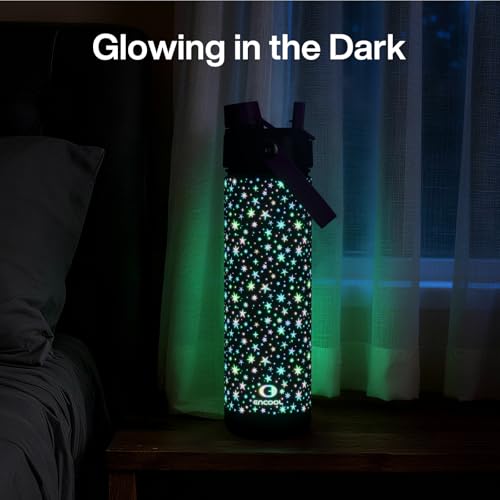 Insulated Water Bottle with Straw Stainless Steel Water Bottle