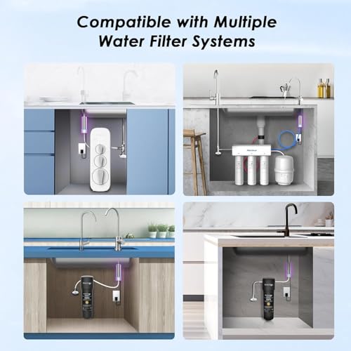 LED UV Water Filter for Under Sink Water Filter System