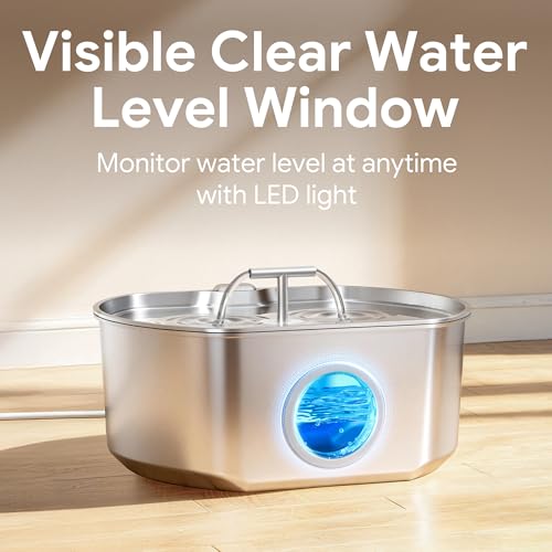 Cat Water Fountain Stainless Steel