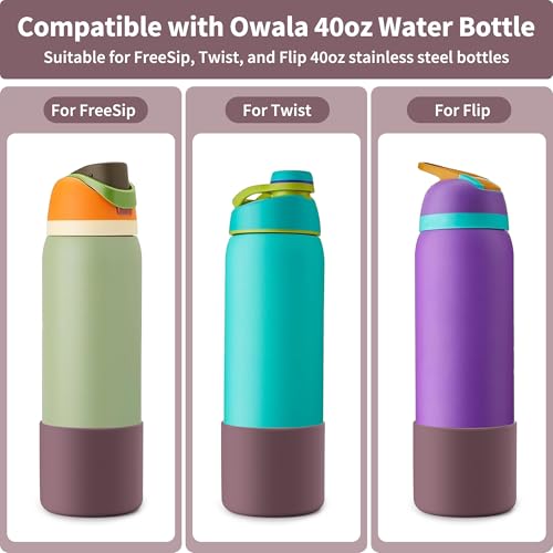 Silicone Water Bottle Boot for Owala 40 oz