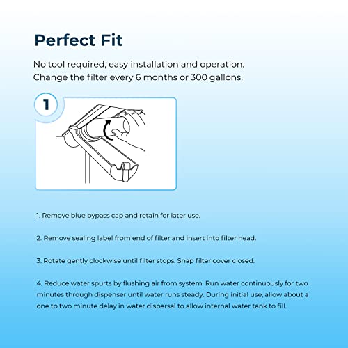 UKF8001 Water Filter for Everydrop Filter 4 (3 Count)