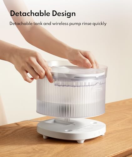 Wireless Cat Water Fountain with Wireless Pump