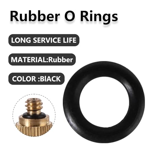 100 PCS Brass Misting Nozzles O Ring (100 Count)