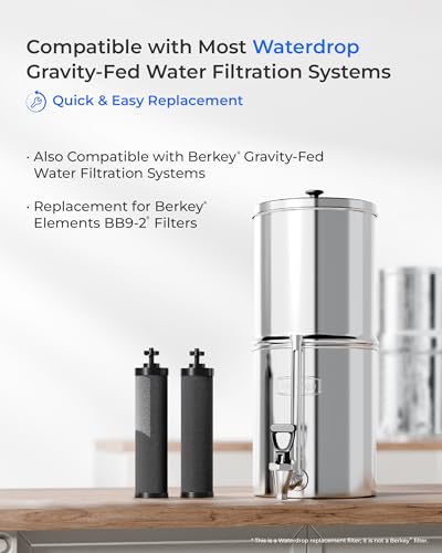 Ultrafiltration] Waterdrop Water Filter (2 Count)
