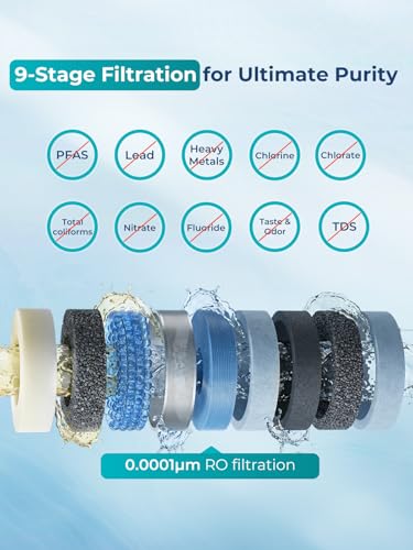 V8 Reverse Osmosis Water Filtration System