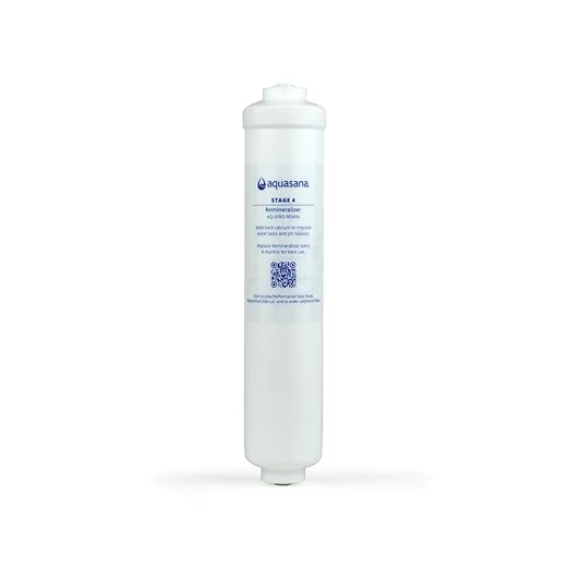 Aquasana SmartFlow™ Reverse Osmosis Water Filter Remineralizer Replacement Lasts 6 Months - Not Compatible with OptimH2O - Replacement only