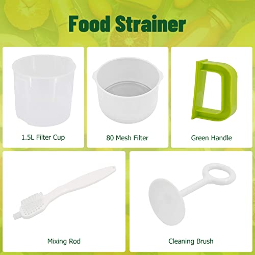 1.5 Quart Food Strainer Yogurt Strainer Maker