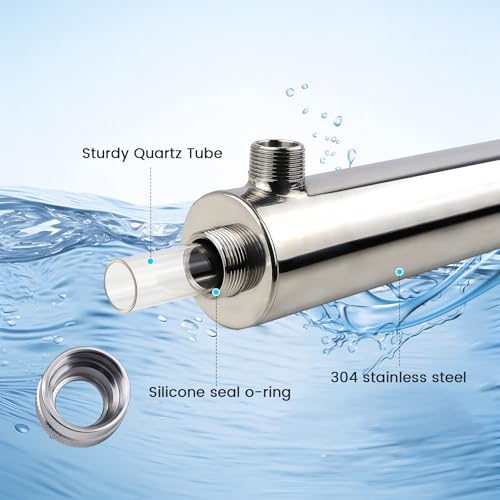 12 GPM Whole House UV Water Filter