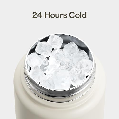 Insulated Water Bottle with Straw Stainless Steel Water Bottle