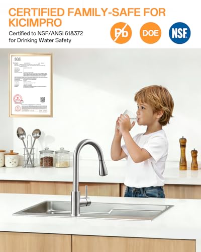 Pull Down Kitchen Faucet