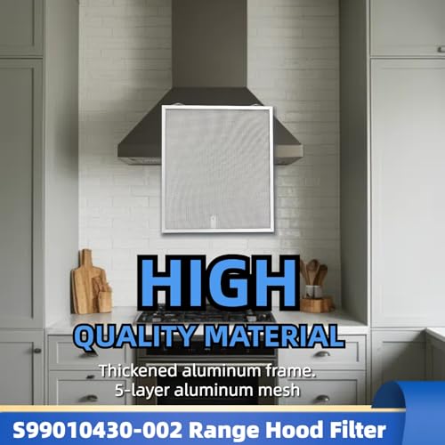 S99010430 002 Range Hood Filter Compatible with Broan