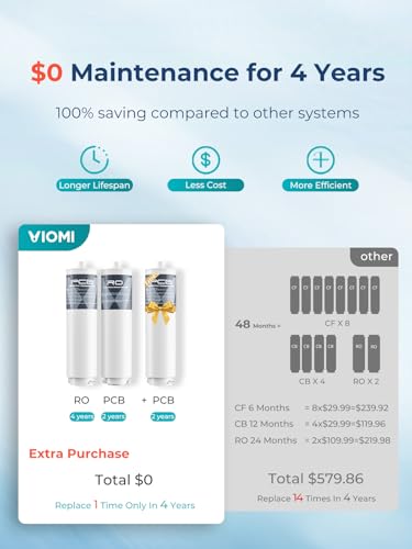 V8 Reverse Osmosis Water Filtration System