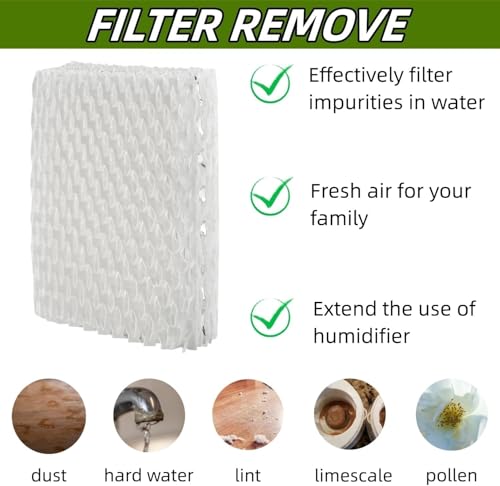 6 PACK WF813 Humidifier Filter Replacement Compatible with Equate EQWF813 EQ