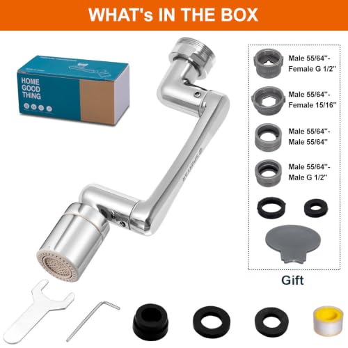 1440° Sink Faucet Extender