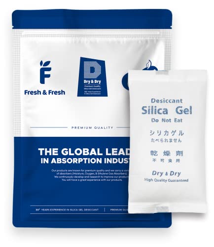 500 Gram [2 Packets] Silica Gel Packets Desiccants