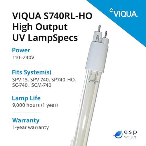 S740RL HO UV Lamp for SPV
