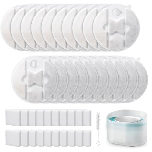 Replacement Filters for Petlibro Capsule Dog Fountain PLWF008 (41 Count)