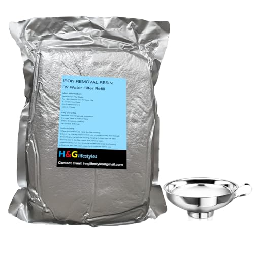 4L Iron Removal Resin for Iron Water Filter