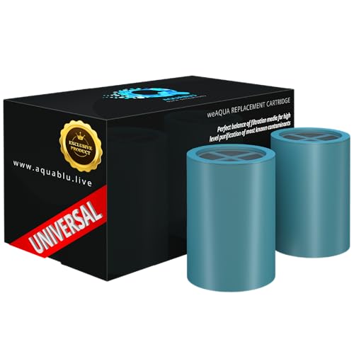 Heavy Duty NO BS Shower Filter Replacement Cartridge 2 Pack (2 Count)
