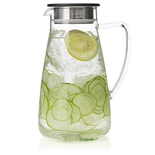 Flask Glass Iced Tea Jug