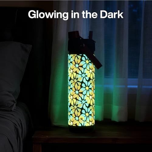 Insulated Water Bottle with Straw Stainless Steel Water Bottle
