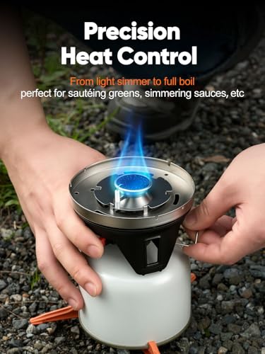 1.2L Heat Exchanger Backpacking and Camping Stove System (7 Count)
