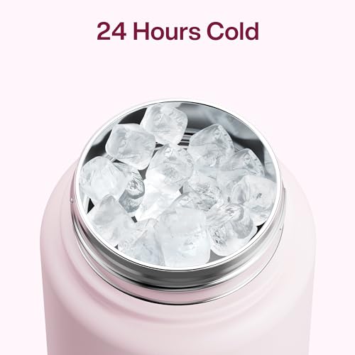 Insulated Water Bottle with Straw Stainless Steel Water Bottle