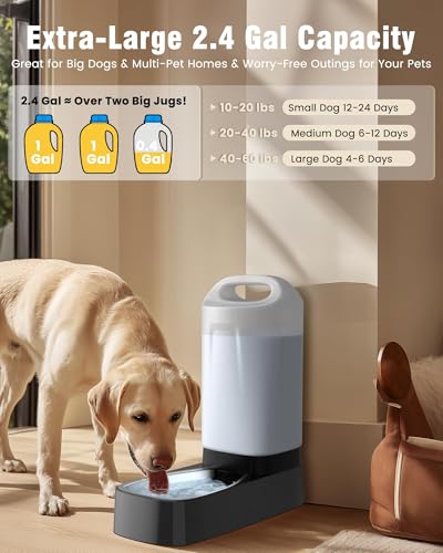 Automatic Dog Water Bowl Dispenser (3.31 Pound)