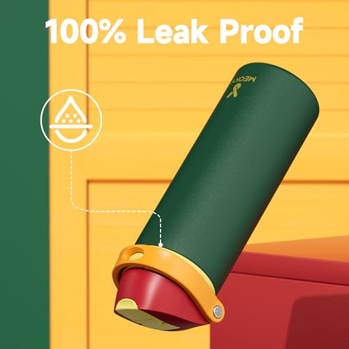 24 oz Insulated Water Bottle with Straw