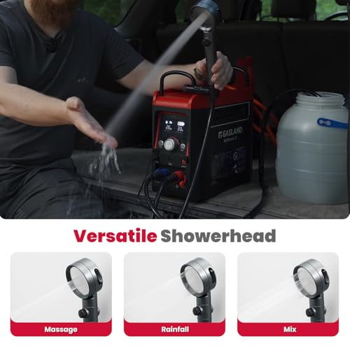 Goshower G3 Pro 1lb Propane Portable Water Heater & Shower Pump