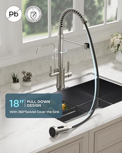 Kitchen Faucet with Purfied Water Filter