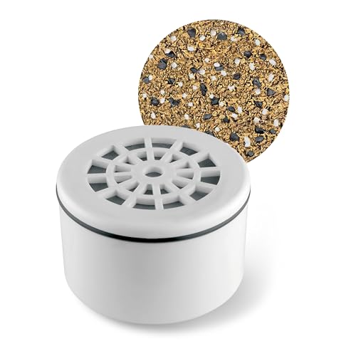 AquaCare by HotelSpa 1139 Replacement Disposable Enriched KDF Cartridge for Compact Universal Shower Filter or Filtered Shower Heads