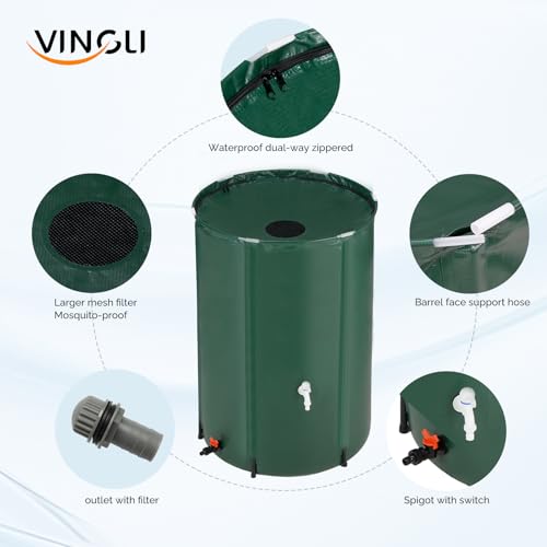100 Gallon Collapsible Rain Barrel