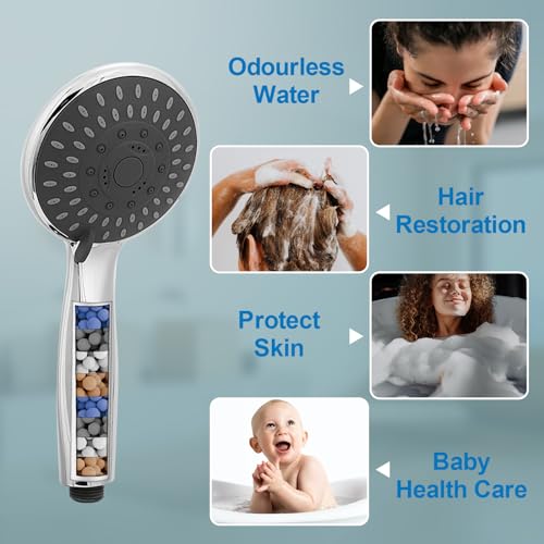 High Pressure Handheld Shower Head 5