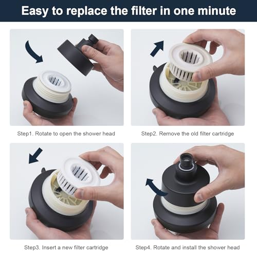 High Pressure Shower Filter Head Oil Rubbed Bronze Fixed Shower Head