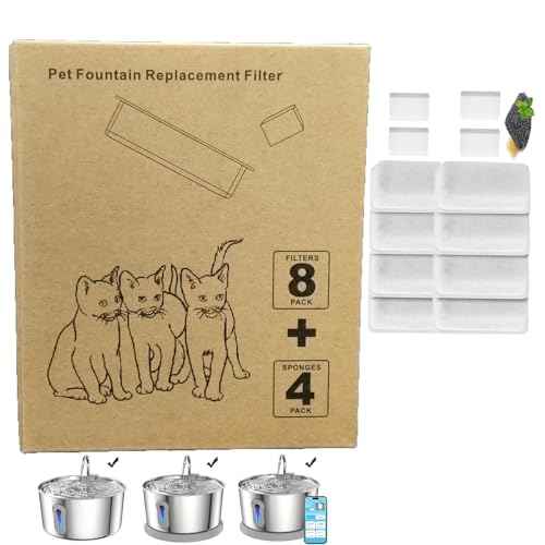 Cat Water Fountain Filters for JLVDXN 4L (74.39 Count)