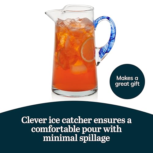 Cabos Glass Water Pitcher