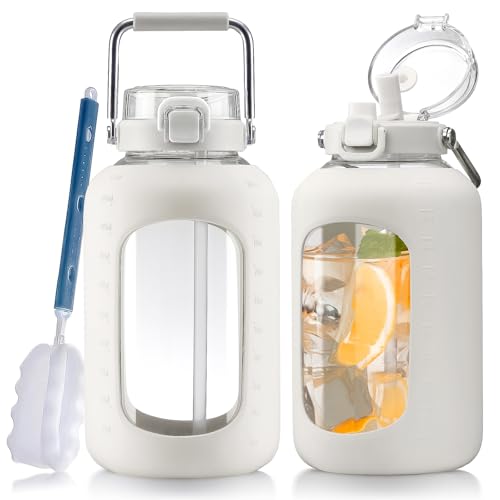 Large Glass Water Bottle