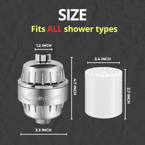 Shower Filter Vitamin C 15 Stage High Output Water Filter With cartridge for Hard Water