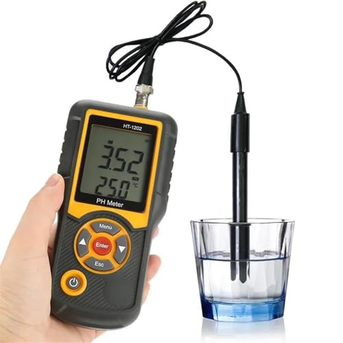 HT 1202 Digital PH Meter PH Tester Smart Sensor for Mariculture Freshwater Farming Water Quality Monitor PH Detector