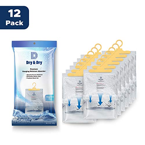Premium Moisture Absorbers Dehumidifiers for Home (12 Count)