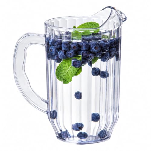 47 oz Clear Plastic Water Pitcher