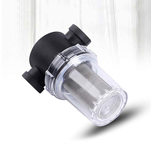 1Pcs Garden Pond 1 inch Inline Mesh Strainer Water Pump Filter Irrigation High Flow Pipeline Filter Garden Interface Strainer