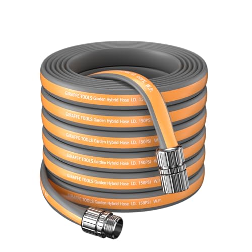 100FT Garden Hose Lay Flat Lightweight Flexible Water Hose