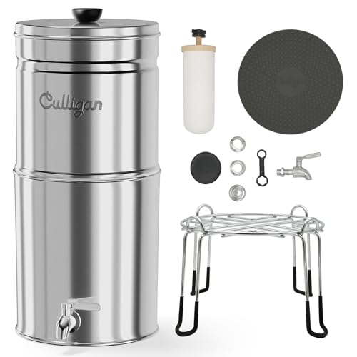 MaxClear 3 Gallon Gravity Water Filter System Removes Microplastics