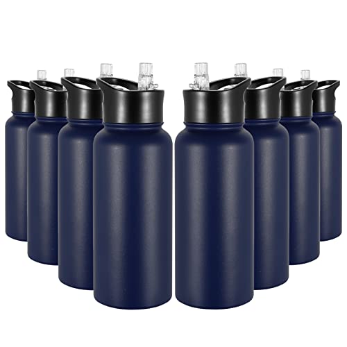 32 oz Insulated Water Bottle Bulk 8 Pack