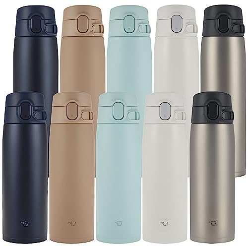 SM-VA60-AD Water Bottle, One-Touch Stainless Steel Mug, Seamless, 20.3 fl oz (600 ml), Navy