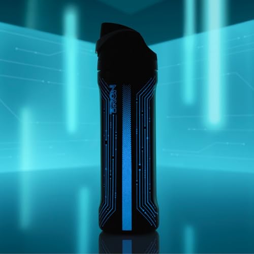 Tron FreeSip Stainless Steel Water Bottle 24 oz Black