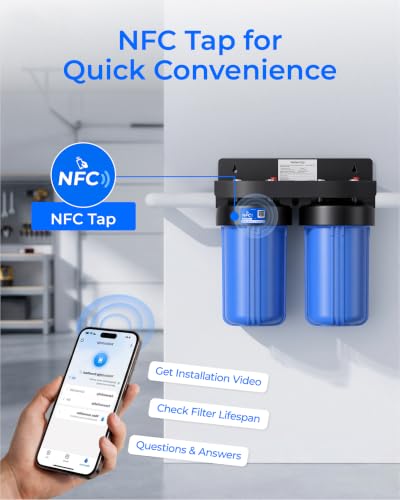 WHF21-PG 2-Stage Whole House Water Filter System, 5 Micron